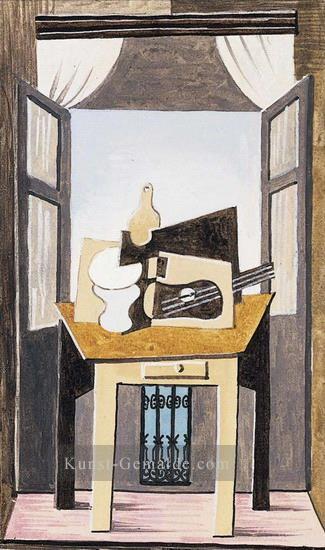 Stillleben devant une FENETRE 1919 kubistisch Ölgemälde